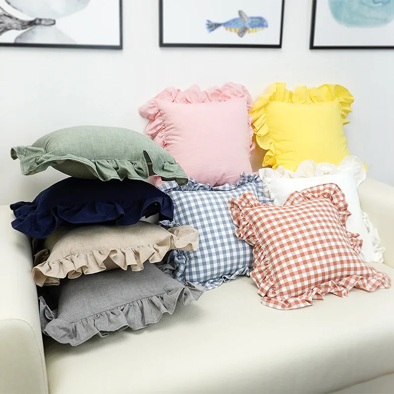 40X40CM Solid Color Decorative Pillows for Sofa Simple Cotton Cushion Pink Pillow Cute Home Decor Cushions Throw Pillows
40X40CM Solid Color Decorative Pillows for Sofa Simple Cotton Cushion Pink Pillow Cute Home Decor Cushions Throw Pillows