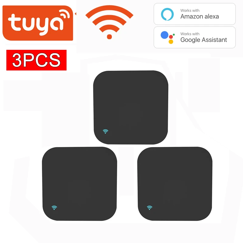 Tuya Wi-Fi и ИК-пульт дистанционного управления Управление 3 шт. для кондиционирование телевидение, умный дом Инфракрасный Универсальный пульт ...
Tuya Wi-Fi и ИК-пульт дистанционного управления Управление 3 шт. для кондиционирование телевидение, умный дом Инфракрасный Универсальный пульт ...