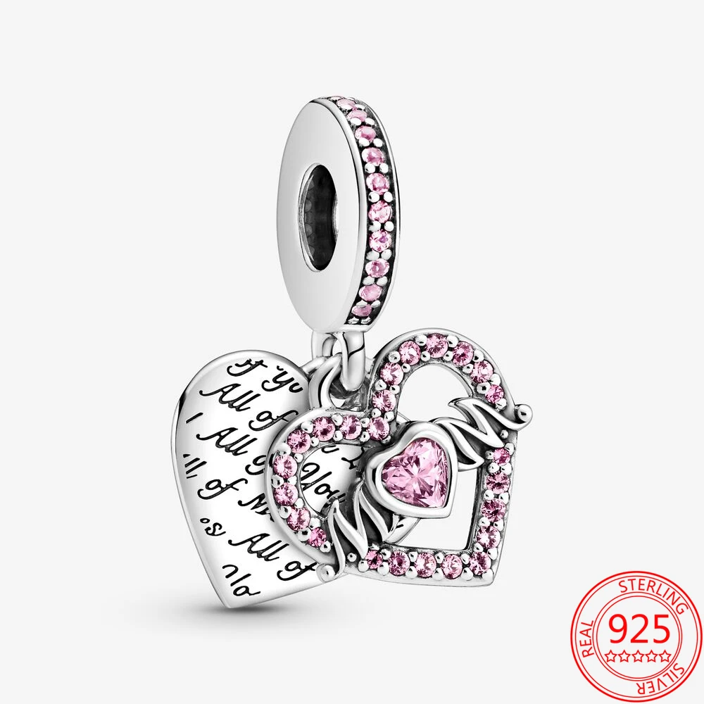 New 925 Sterling Silver Heart & Mum Beaded Charm Pendant Fit Original Pandora DIY Bracelet Necklace Jewelry Gift for Women
New 925 Sterling Silver Heart & Mum Beaded Charm Pendant Fit Original Pandora DIY Bracelet Necklace Jewelry Gift for Women