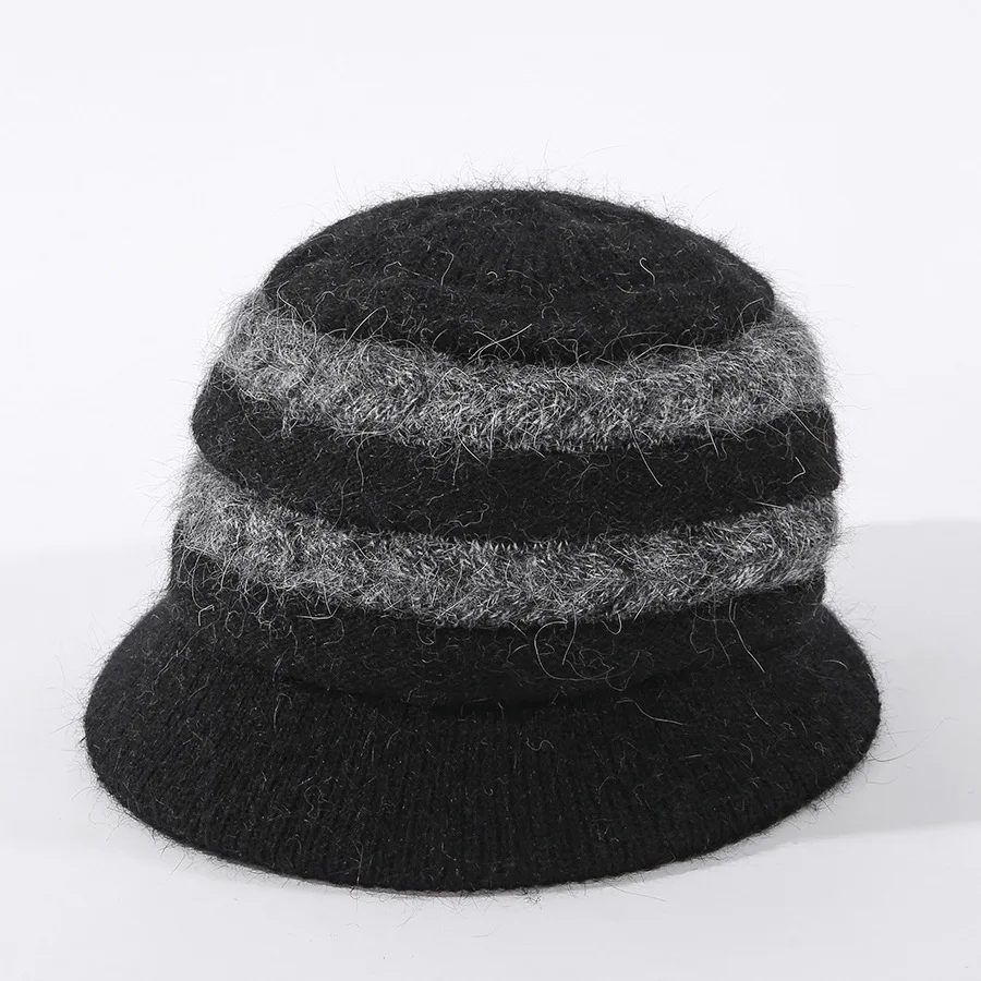 YQYXCY Winter Hats For Women Rabbit Fur Plush Velvet Thick Warm Bonnet Femme Mother Gift Winter Cap Fashion Stripe Brim 2020 New
YQYXCY Winter Hats For Women Rabbit Fur Plush Velvet Thick Warm Bonnet Femme Mother Gift Winter Cap Fashion Stripe Brim 2020 New