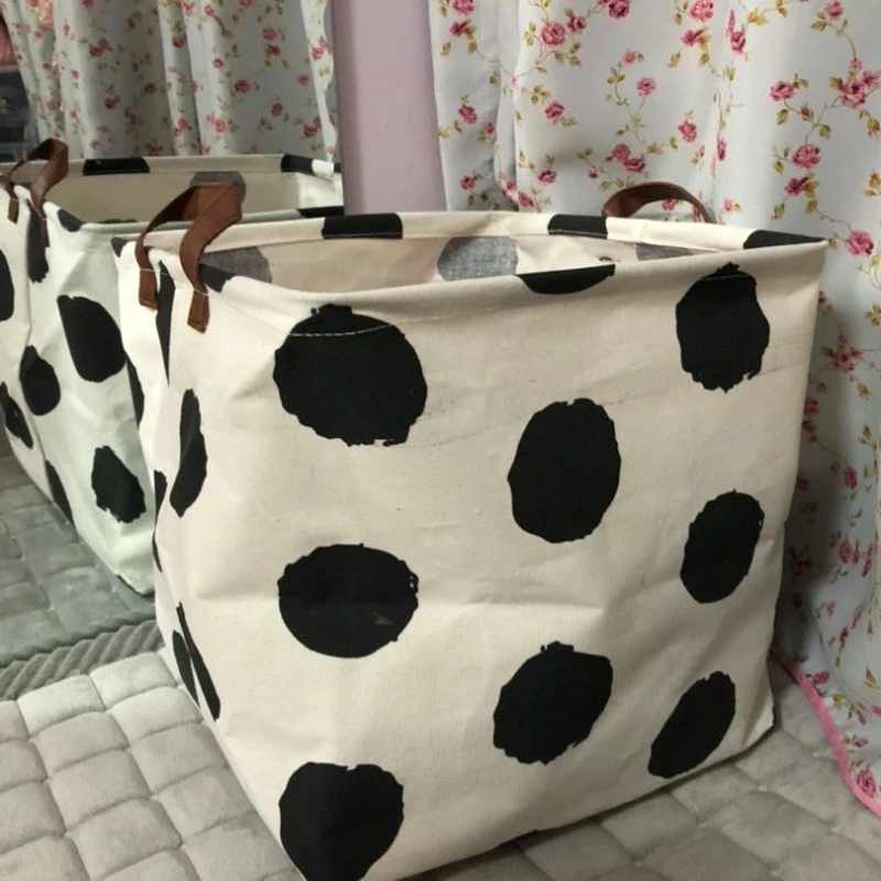 Dirty Clothes Basket Dirty Clothes Bucket Net Red Storage Basket Foldable Household Korean Style Storage Basket Wave Dot
Dirty Clothes Basket Dirty Clothes Bucket Net Red Storage Basket Foldable Household Korean Style Storage Basket Wave Dot