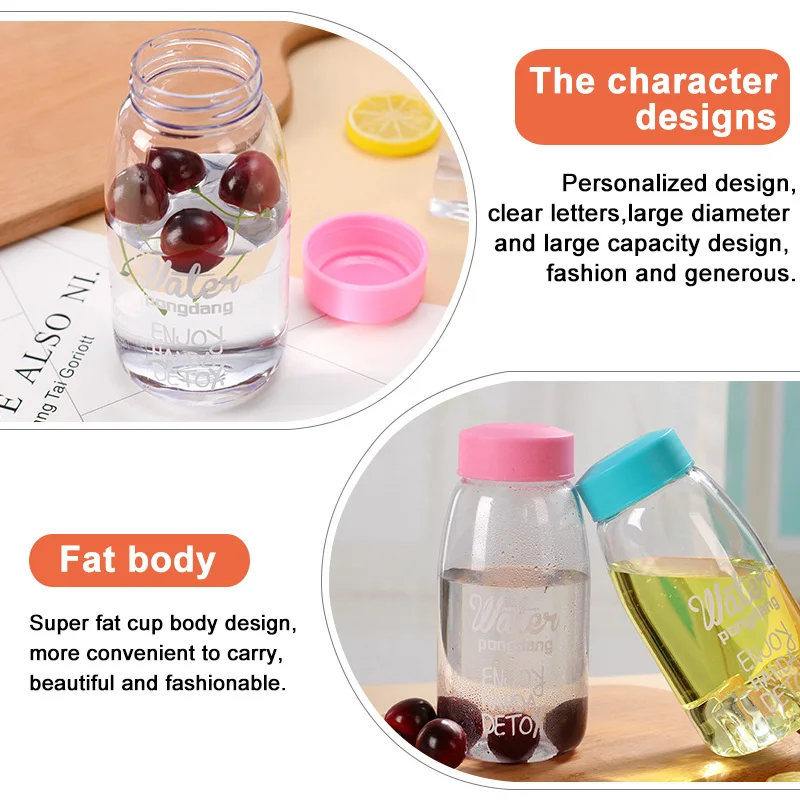 Small Daisy Creative Transparent Plastic Water Bottles Bpa Free Frosted Water Bottle with Portable Rope Travel Tea Cup
Small Daisy Creative Transparent Plastic Water Bottles Bpa Free Frosted Water Bottle with Portable Rope Travel Tea Cup