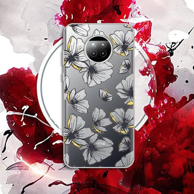 Fashion Cute Flowers Phone Case Transparent for Xiaomi Redmi note 10 t 8 9 pro lite 11 
Fashion Cute Flowers Phone Case Transparent for Xiaomi Redmi note 10 t 8 9 pro lite 11
