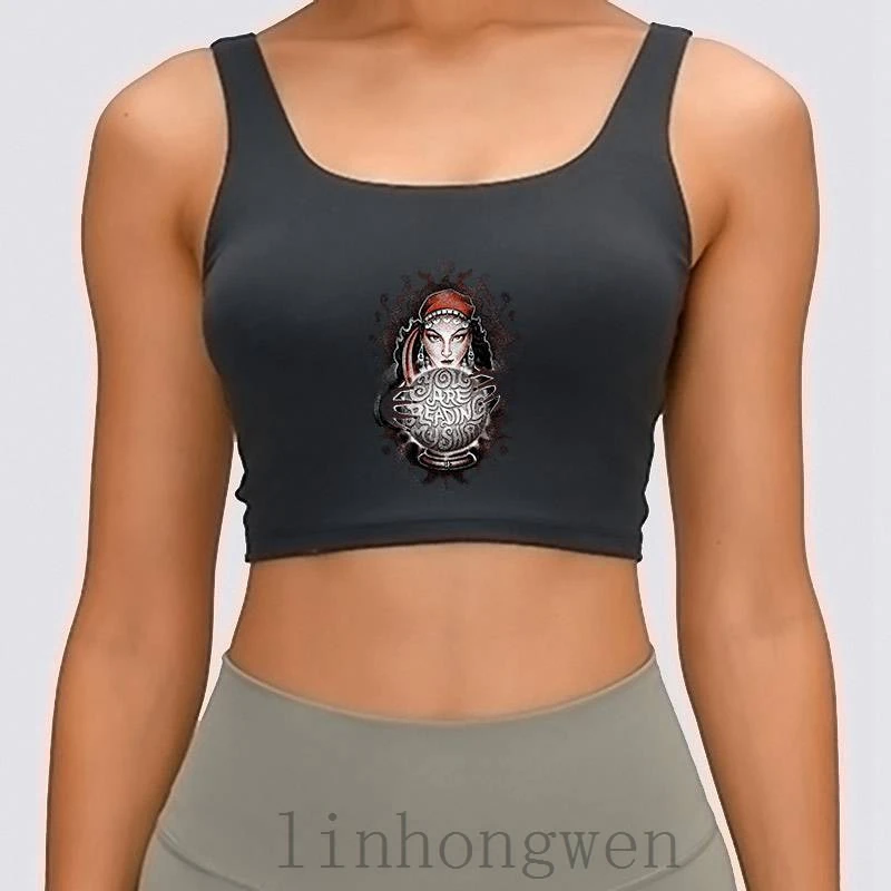 Crystal Ball Women Tank Top Casual Create O Neck Unisex Vintage Fit Spring Crop Top
Crystal Ball Women Tank Top Casual Create O Neck Unisex Vintage Fit Spring Crop Top