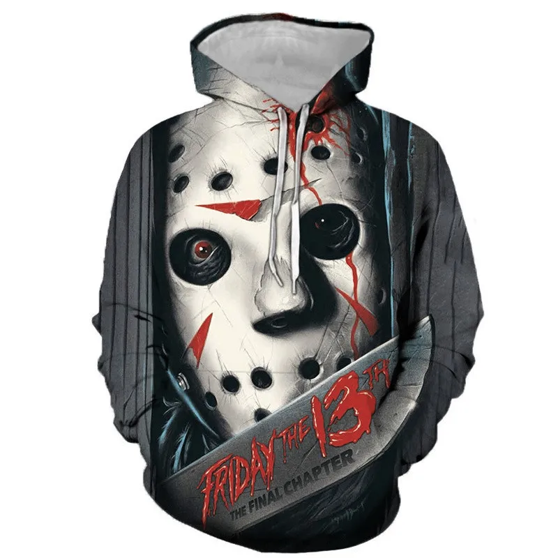 2021 new all-match hoodies men and women hooded Jason men and women sweatshirts children boys girls jackets hooded Jason
2021 new all-match hoodies men and women hooded Jason men and women sweatshirts children boys girls jackets hooded Jason