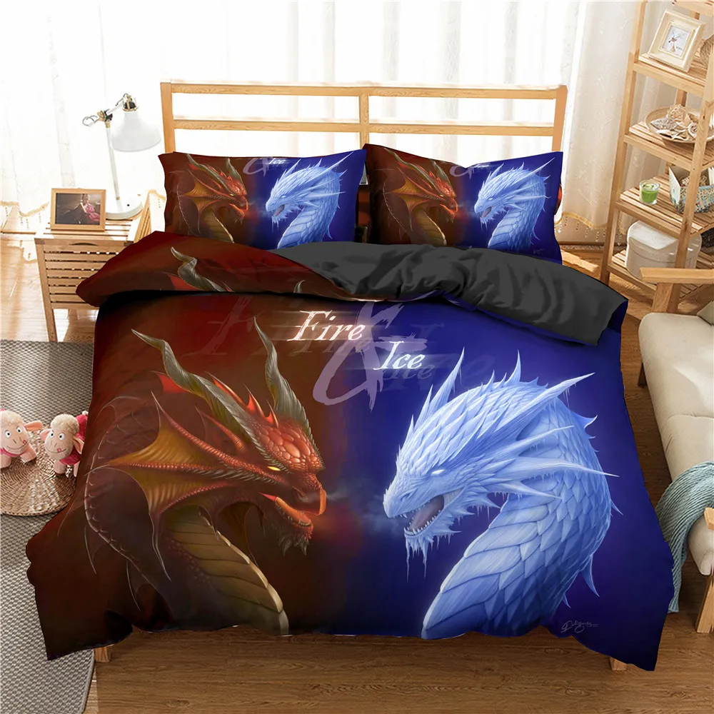 New 2021 Luxury Bedding Set with Water and Fire 2/3pcs 100% Microfiber Duvet Cover set Home Textile Pillowcases Bed Linen
New 2021 Luxury Bedding Set with Water and Fire 2/3pcs 100% Microfiber Duvet Cover set Home Textile Pillowcases Bed Linen