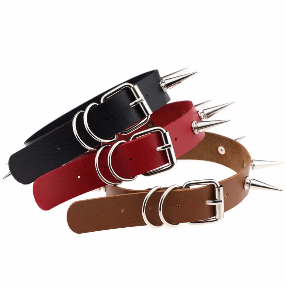 Black Spike Choker Belt Collar Women Pu Leather Goth Choker Necklace for Women Party Club Chockers Sexy Gothic Jewelry Harajuku
Black Spike Choker Belt Collar Women Pu Leather Goth Choker Necklace for Women Party Club Chockers Sexy Gothic Jewelry Harajuku