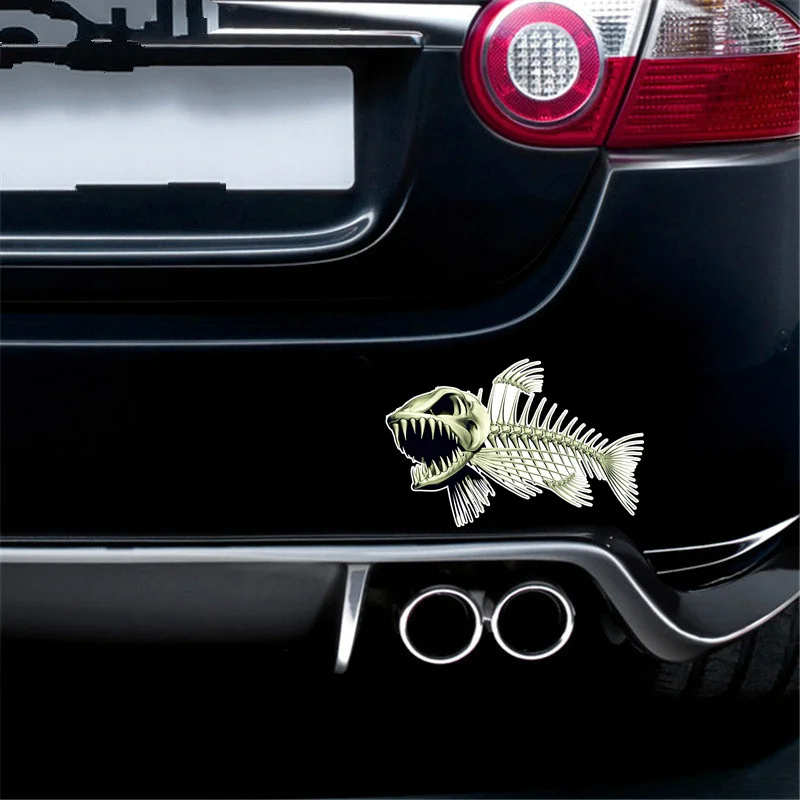 Car Stickers Decor Motorcycle Decals Scary Skeleton Fish Decorative Accessories Creative Sunscreen Waterproof PVC,20cm*11cm
Car Stickers Decor Motorcycle Decals Scary Skeleton Fish Decorative Accessories Creative Sunscreen Waterproof PVC,20cm*11cm