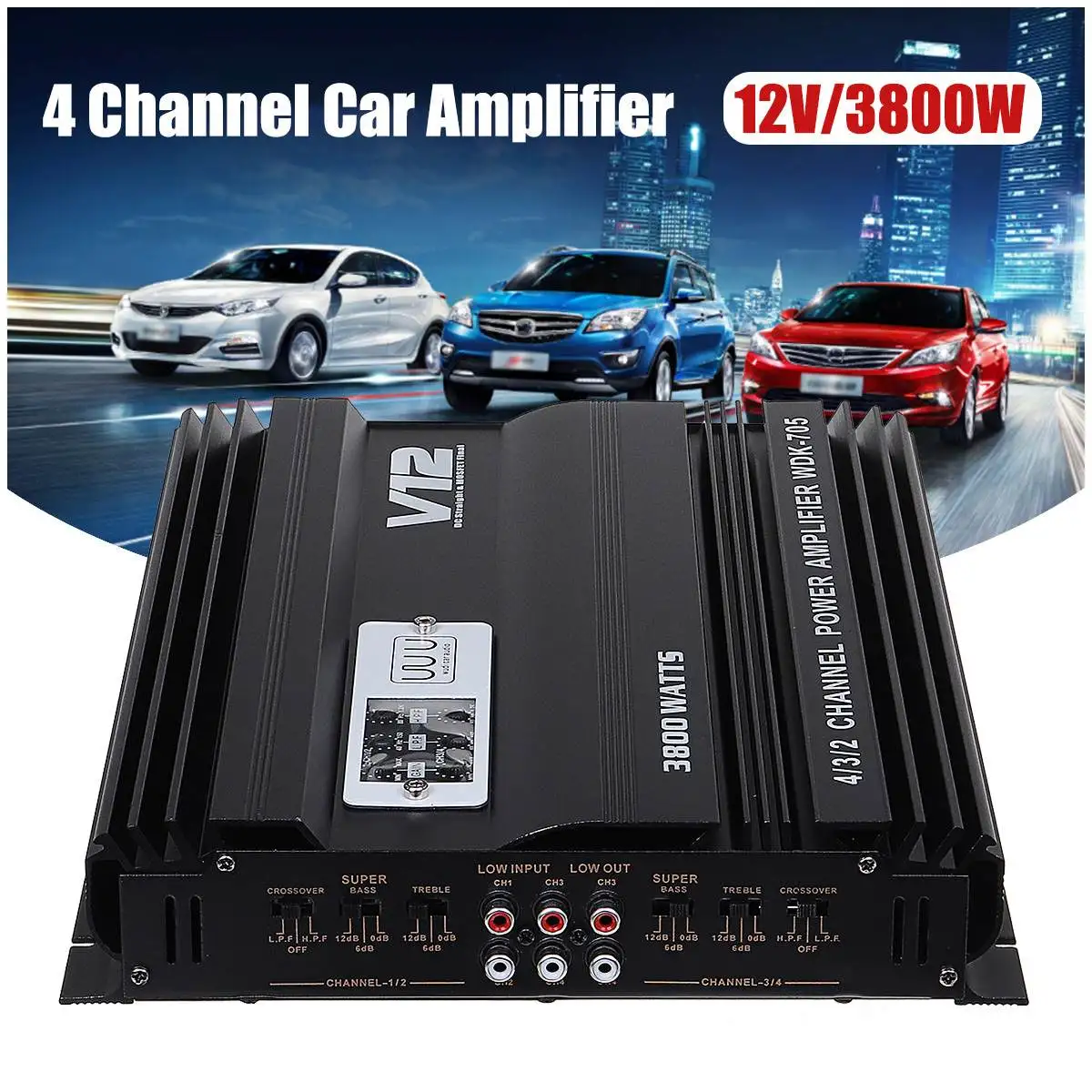 3800 Вт RMS усилитель аудио bluetooth 4 канала 12V автомобильный аудио стерео усилитель Динамик металлический автомобиль высокого Разрешение воспро...
3800 Вт RMS усилитель аудио bluetooth 4 канала 12V автомобильный аудио стерео усилитель Динамик металлический автомобиль высокого Разрешение воспро...