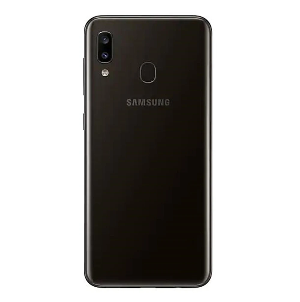 Мобильный телефон Samsung Galaxy A20 разблокированный 4G Android восемь ядер 6 4 дюйма две SIM