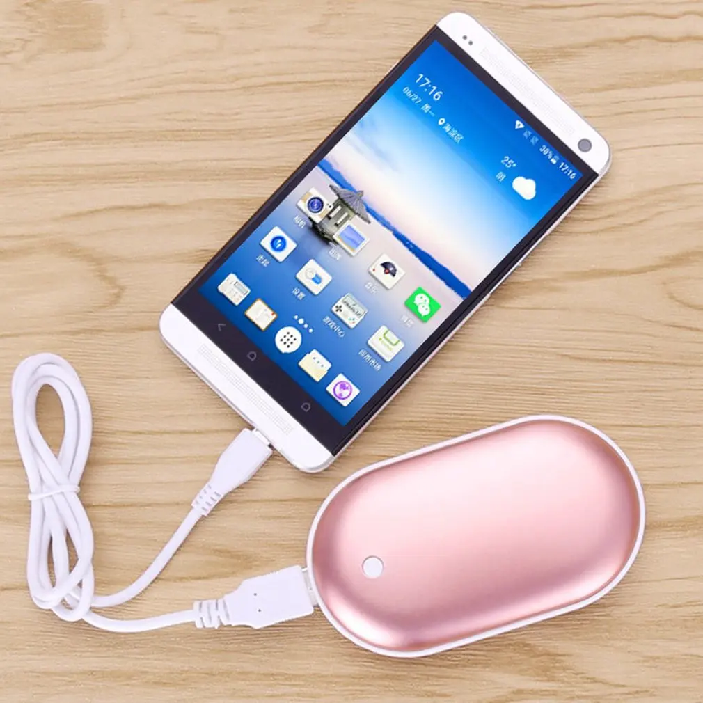 5200mAh 5V Cute USB Rechargeable Portable Battery LED Electric Hand Warmer Heater Travel Home Mini Pocket Warmer
5200mAh 5V Cute USB Rechargeable Portable Battery LED Electric Hand Warmer Heater Travel Home Mini Pocket Warmer