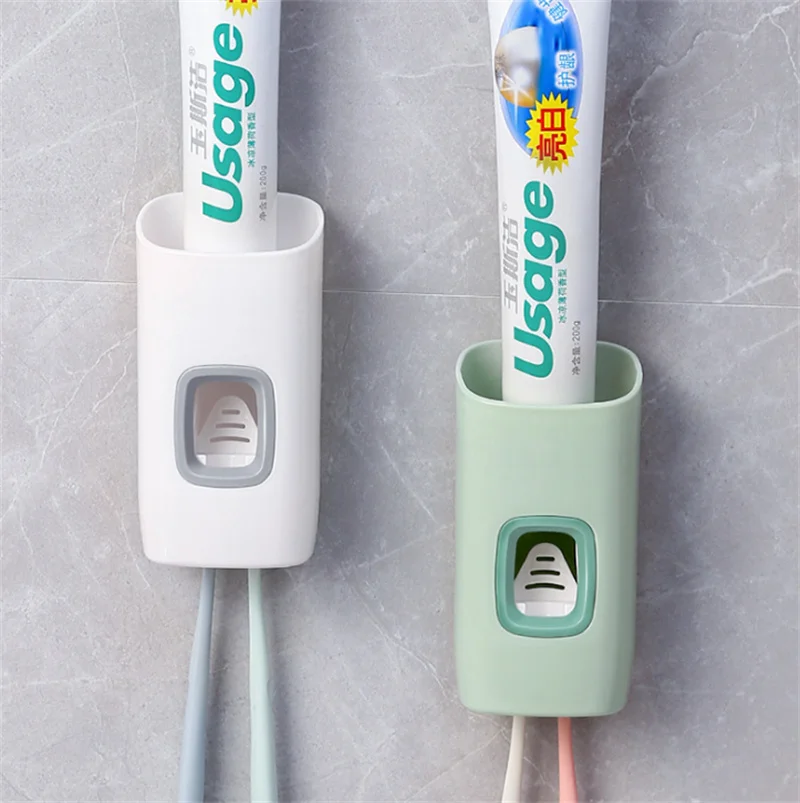 Automatic Toothpaste Dispenser Wall Mounted Toothpaste Squeezer Waterproof Toothbursh Holder Rack Bathroom Accessories
Automatic Toothpaste Dispenser Wall Mounted Toothpaste Squeezer Waterproof Toothbursh Holder Rack Bathroom Accessories
