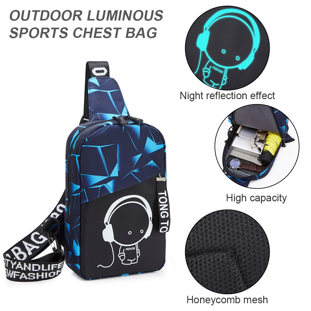 Men's Outdoor Shoulder Bag Mini Chest Bag Crossbody Waist Pack Reflective Multifunction Fanny Pack Travel Messenger Sling Bag
Men's Outdoor Shoulder Bag Mini Chest Bag Crossbody Waist Pack Reflective Multifunction Fanny Pack Travel Messenger Sling Bag