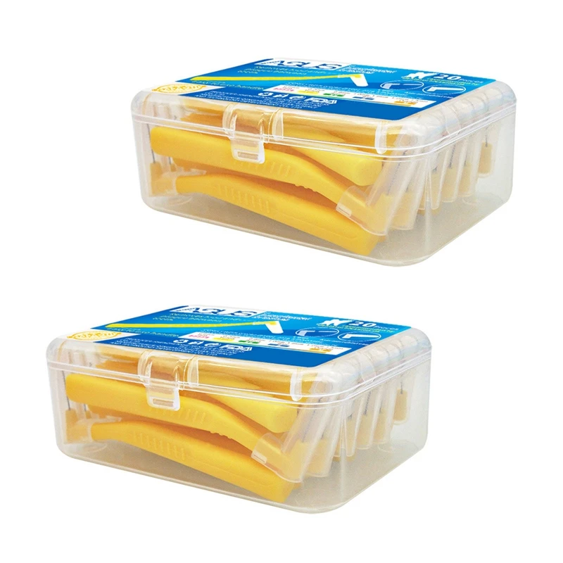 ASUS 2X L Shape Push-Pull Interdental Brush 20Pcs/Box Oral Care Teeth Whitening Tooth Pick Tooth Orthodontic Yellow
ASUS 2X L Shape Push-Pull Interdental Brush 20Pcs/Box Oral Care Teeth Whitening Tooth Pick Tooth Orthodontic Yellow