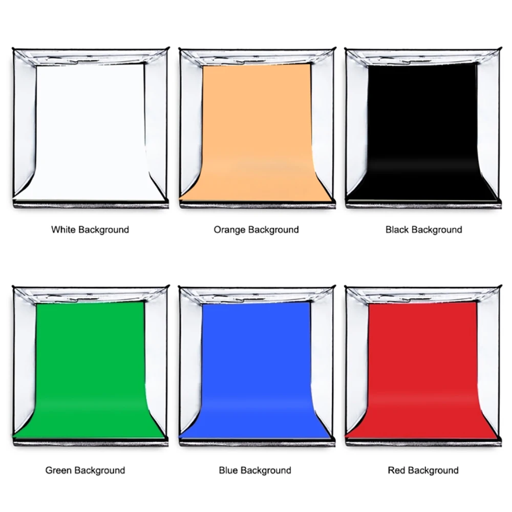40CM*40CM Photo Studio Box folding Studio LED High Brightness Dimming Professional Photo Softbox-Free 6-color background cloth
40CM*40CM Photo Studio Box folding Studio LED High Brightness Dimming Professional Photo Softbox-Free 6-color background cloth