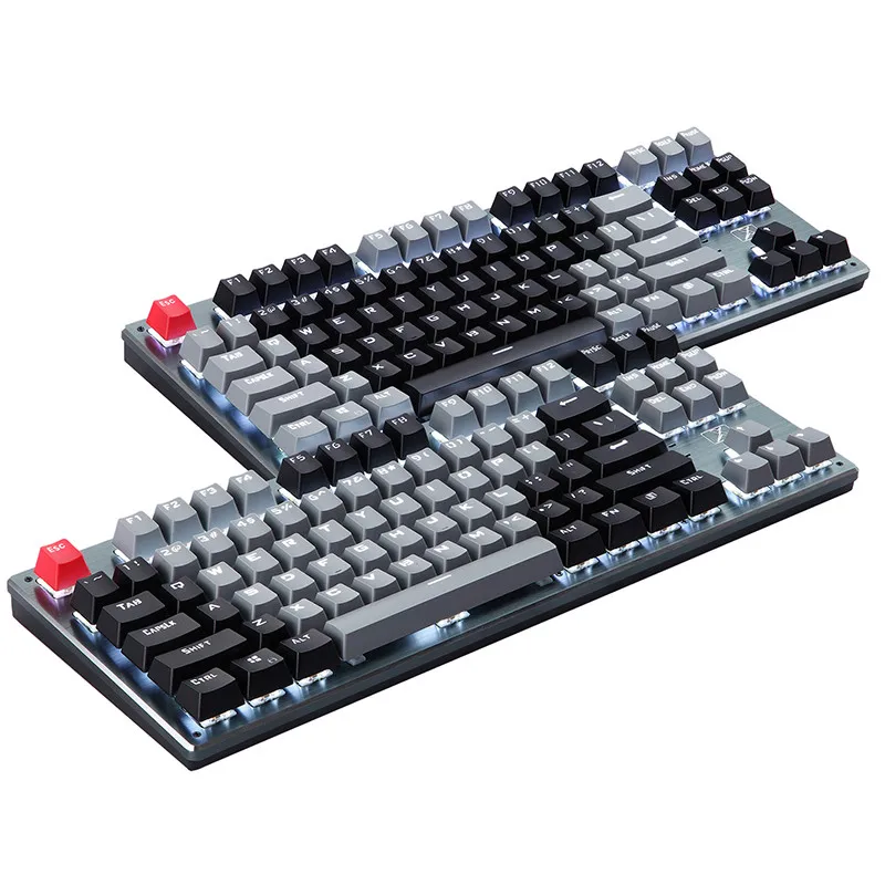 RF912D 87 Keys Keyboard Backlit bluetooth Wireless Wired Rechargeable Gaming Keyboard Ergonomic For PC Laptop Tablet
RF912D 87 Keys Keyboard Backlit bluetooth Wireless Wired Rechargeable Gaming Keyboard Ergonomic For PC Laptop Tablet