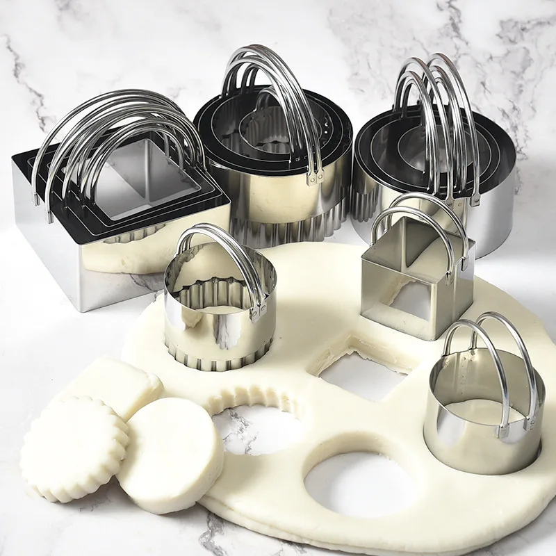 5pcs Set Stainless Steel Baking Moulds Cookie Cutter Plunger Biscuit DIY Mold Cake Baking Tools baking cake mold
5pcs Set Stainless Steel Baking Moulds Cookie Cutter Plunger Biscuit DIY Mold Cake Baking Tools baking cake mold