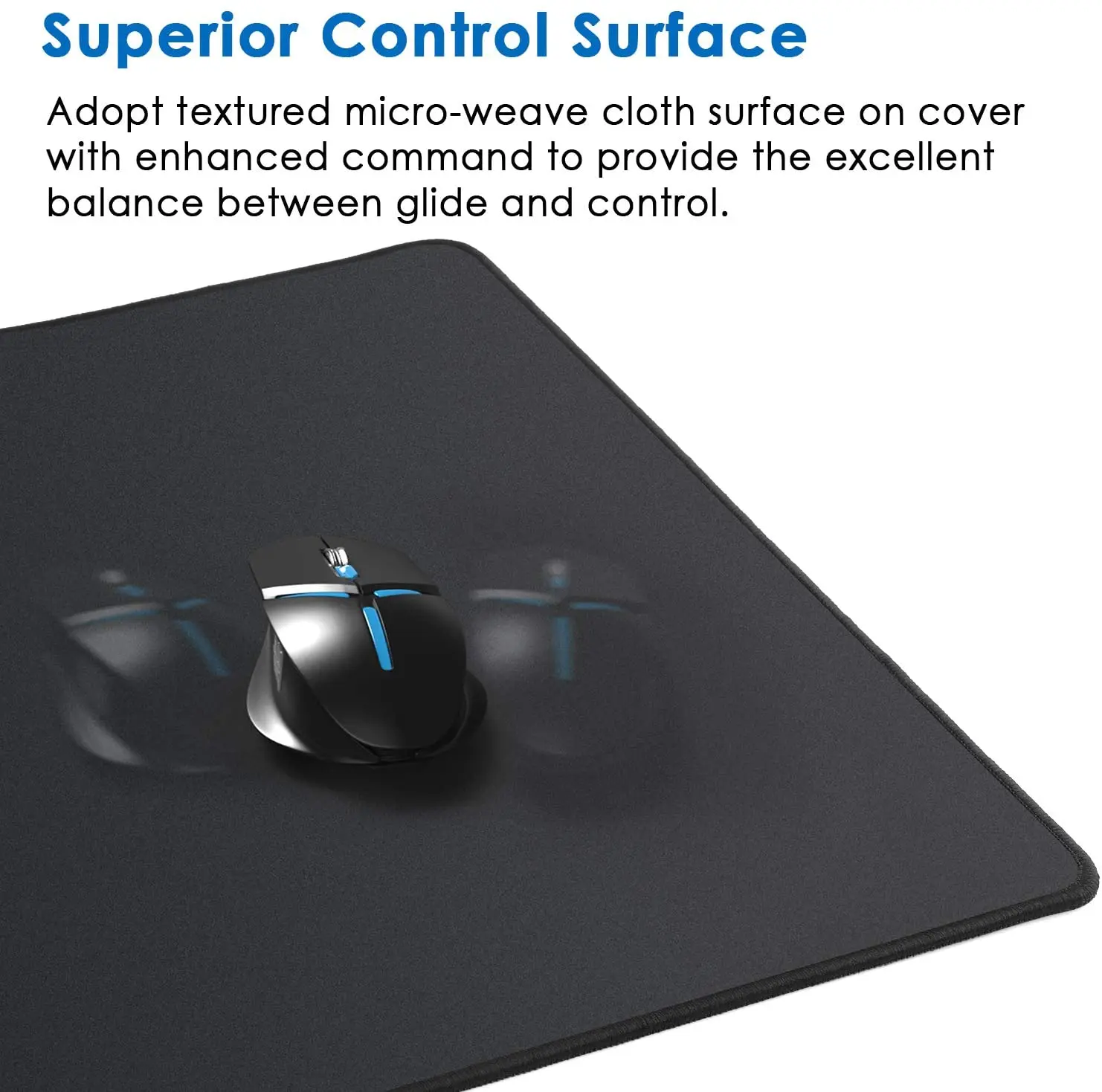 Mouse Pad with Stitched Edges, Extended Mousepad with Superior Micro-Weave Cloth, Non-Slip Base, Water Resist Keyboard Pad,
Mouse Pad with Stitched Edges, Extended Mousepad with Superior Micro-Weave Cloth, Non-Slip Base, Water Resist Keyboard Pad,