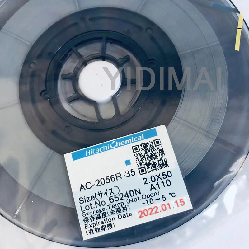 ЖК Анизотропная проводящая пленка ACF: AC 2056R 35 1 5/2 0*10 м 25 50 100 200 Новый Дата код|Лента| |