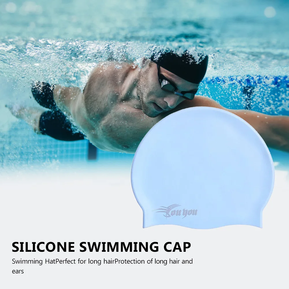 Long Hair Sports Swim Pool Hat Flexible Waterproof Diving Swim Hat Letter Silicone Swimming Cap for Adults Kids
Long Hair Sports Swim Pool Hat Flexible Waterproof Diving Swim Hat Letter Silicone Swimming Cap for Adults Kids