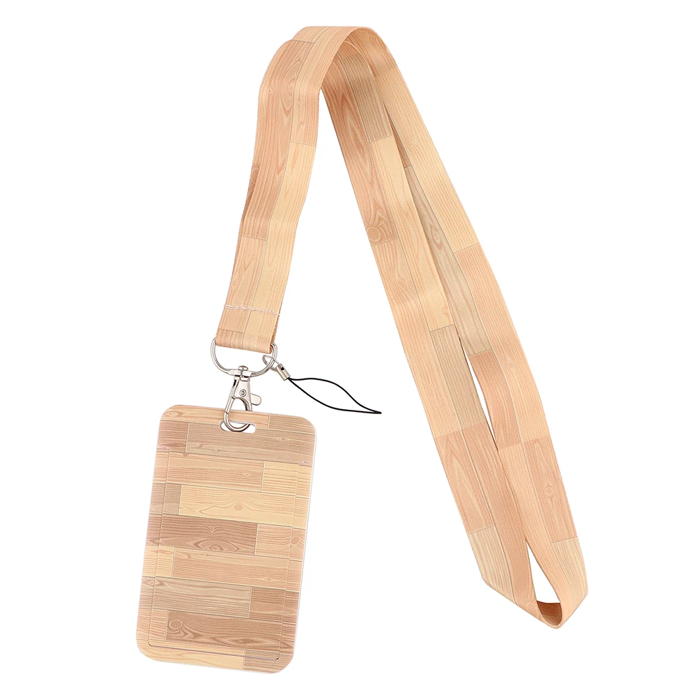SP1673 Wood Grain Keychain Lanyard For Keys Mobile Phone Hanging Rope USB ID Card Badge Holder Keychain DIY Lanyards
SP1673 Wood Grain Keychain Lanyard For Keys Mobile Phone Hanging Rope USB ID Card Badge Holder Keychain DIY Lanyards