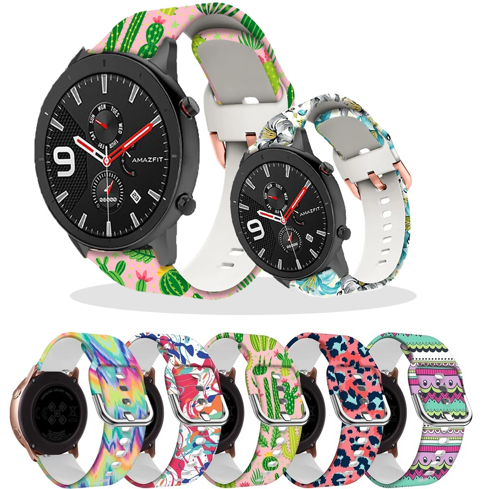 For xiaomi Huami Amazfit GTR 47 22mm silicone printing smart watchband For Xiaomi Huami Amazfit 2/2S/Amazfit Bip strap bracelet
For xiaomi Huami Amazfit GTR 47 22mm silicone printing smart watchband For Xiaomi Huami Amazfit 2/2S/Amazfit Bip strap bracelet