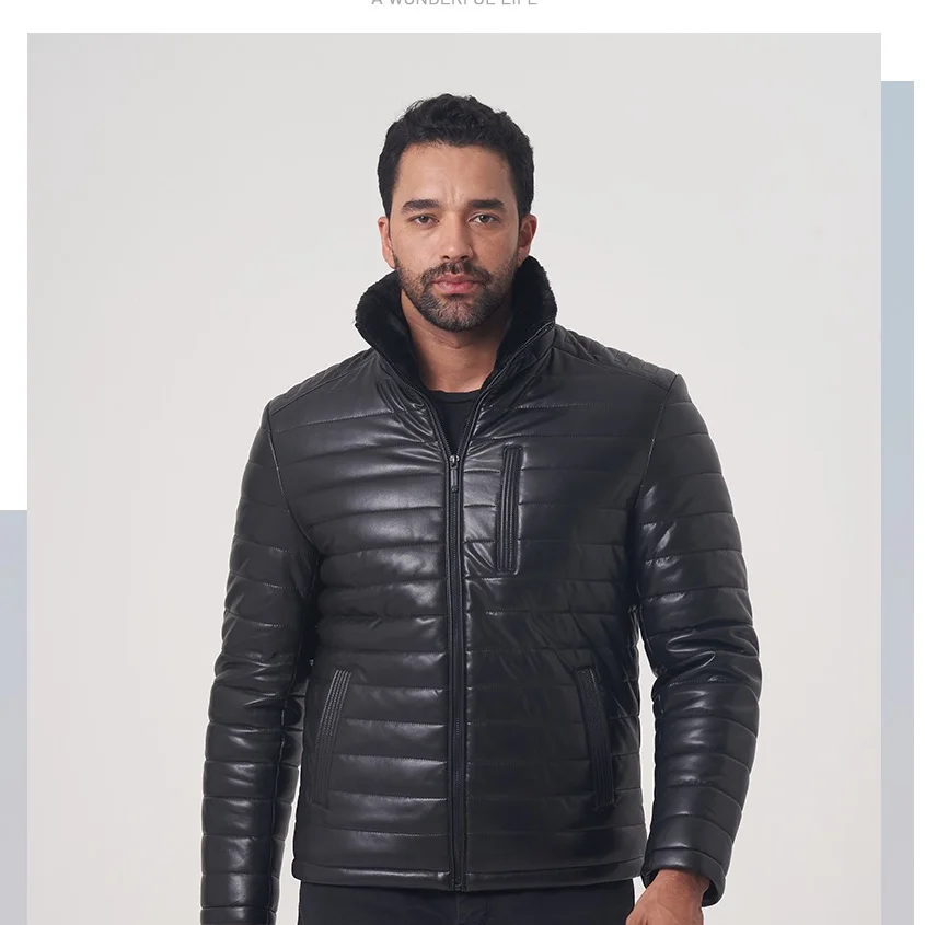 Male Leather Jacket New Clothing Fashion Men's Winter Coat High Quality Men's Casual Brand Apparel OGMANDO2080
Male Leather Jacket New Clothing Fashion Men's Winter Coat High Quality Men's Casual Brand Apparel OGMANDO2080