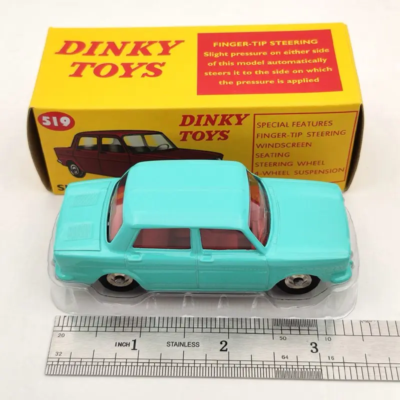 1/43 DeAgostini Dinky игрушки 519 Simca 1000 литые модели автомобилей коллекция подарок | Игрушки