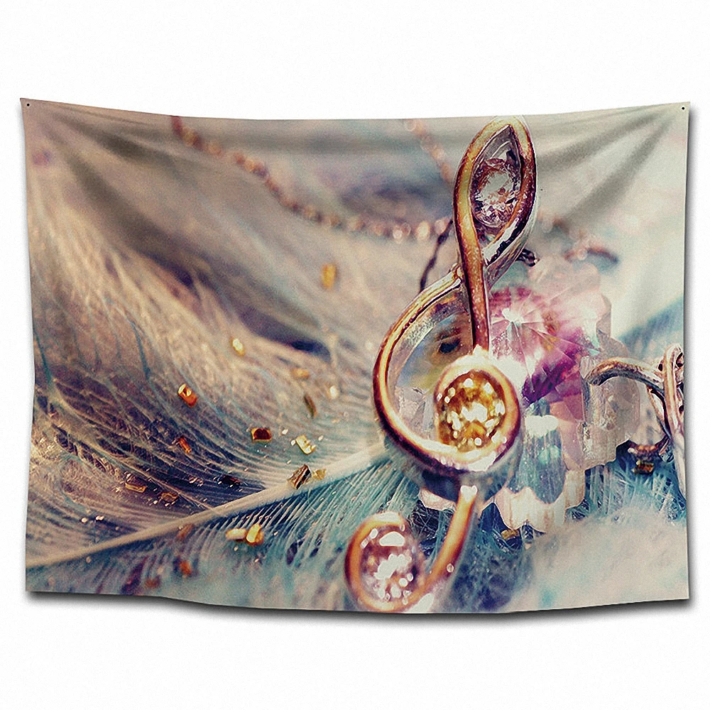 Musical Notes Rock Hip Hop Rock Poster Flags Banners Beach Towel Curtain Tapestries Wall Carpet Bedroom Living Room Wall Decor E
Musical Notes Rock Hip Hop Rock Poster Flags Banners Beach Towel Curtain Tapestries Wall Carpet Bedroom Living Room Wall Decor E