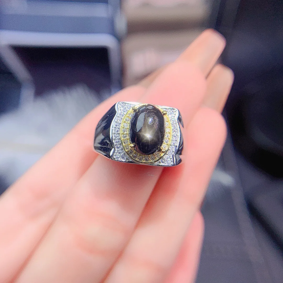 Женский сапфировый мужской колокольчик Звездный дизайн атмосфера хорошая 925 Серебряная цифра кольца может быть настроена
Женский сапфировый мужской колокольчик Звездный дизайн атмосфера хорошая 925 Серебряная цифра кольца может быть настроена