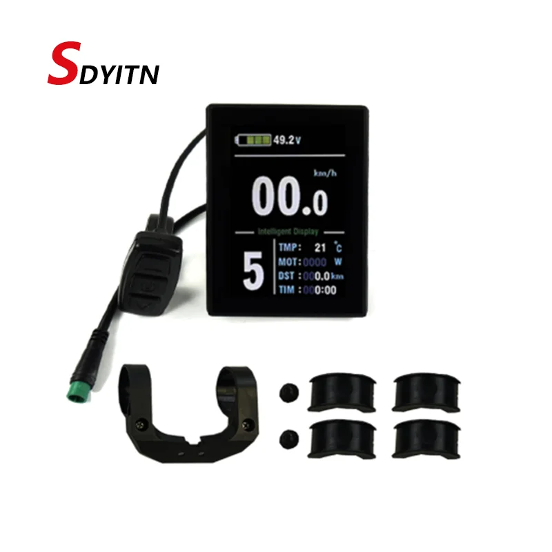 SDYITN Ebike LCD8S Display 24V 36V 48V Intelligent KT LCD8S Display Control Panel Waterproof Option For Electric Bicycles
SDYITN Ebike LCD8S Display 24V 36V 48V Intelligent KT LCD8S Display Control Panel Waterproof Option For Electric Bicycles