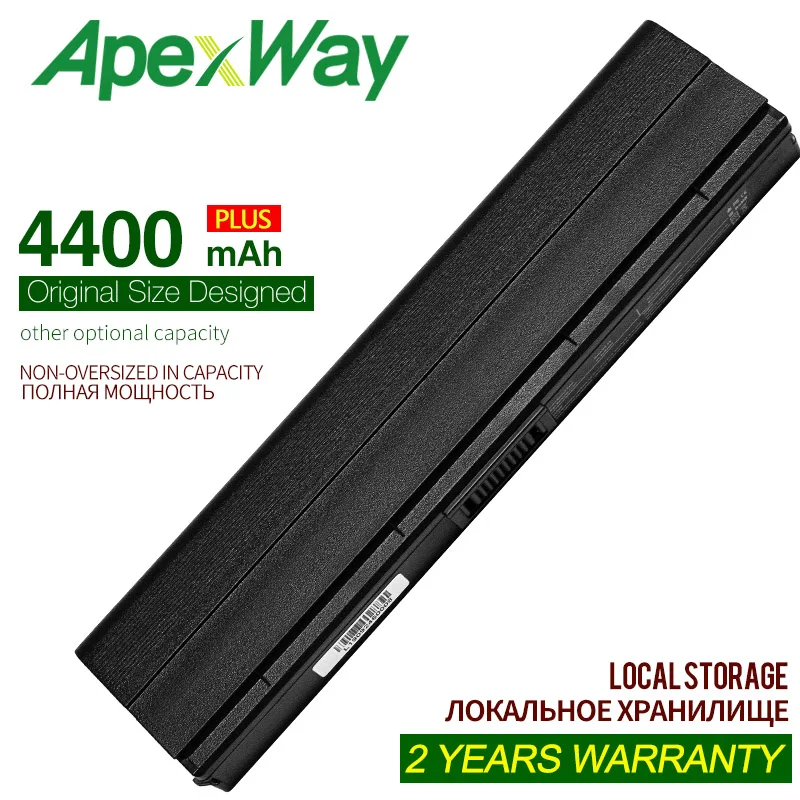 ApexWay11.1v 4400MAh аккумулятор для ноутбука Asus A31 F9 F9DC F9E F9F F9J F9S Z53 F6 F6E F6A F6K A32