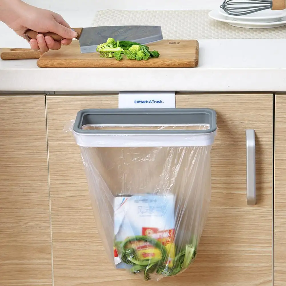 Portable Plastic Garbage Hanging Bag Kitchen Trash Storage Rack Bag Hook Scouring Pad Dry Shelf Holder Kitchen Organzier
Portable Plastic Garbage Hanging Bag Kitchen Trash Storage Rack Bag Hook Scouring Pad Dry Shelf Holder Kitchen Organzier