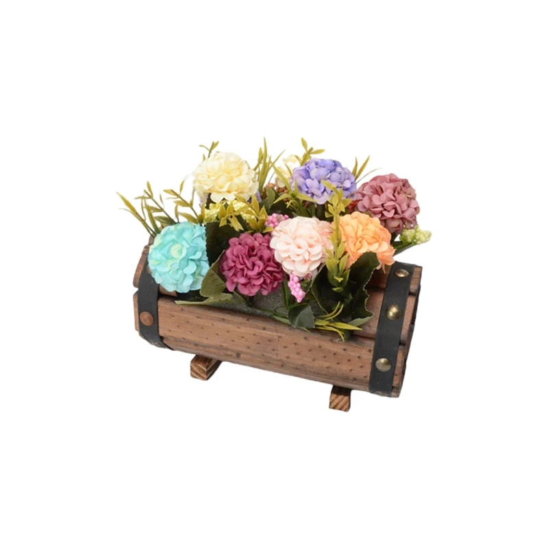 Wooden Barrel Simulation Bonsai Artificial Flower Crafts Desktop Ornaments Decor
Wooden Barrel Simulation Bonsai Artificial Flower Crafts Desktop Ornaments Decor