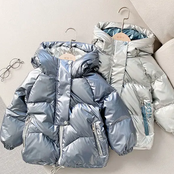 Fashion Autumn Winter Boys Girls Down Thick Jackets Children Bright Face Long White Duck Down Coats Kids Hooded Waterproof Parka
Fashion Autumn Winter Boys Girls Down Thick Jackets Children Bright Face Long White Duck Down Coats Kids Hooded Waterproof Parka