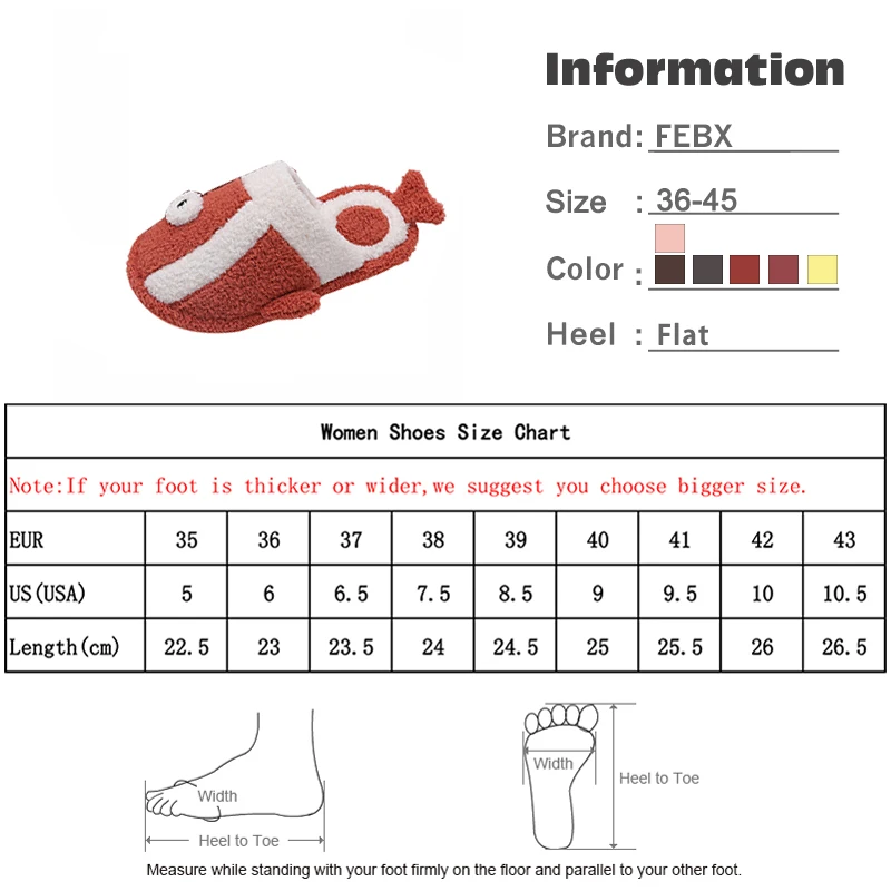 Women Home Slippers Ladies Slip On Plush Fish Warm Shoes Female Casual No Slip Catoon Slipper Woman Indoor Winter Footwear 2020 
Women Home Slippers Ladies Slip On Plush Fish Warm Shoes Female Casual No Slip Catoon Slipper Woman Indoor Winter Footwear 2020