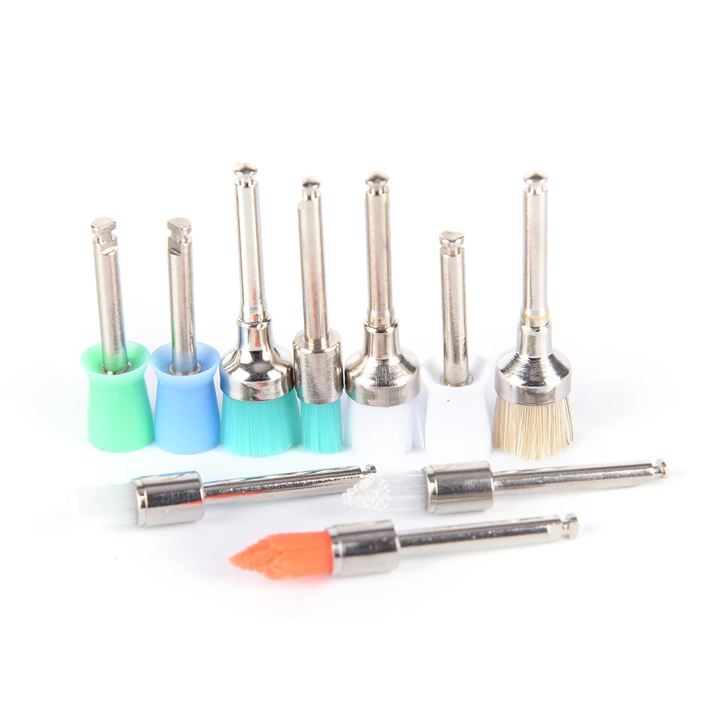 100pcs/box Colorful Nylon Dental Polishing Brush Polisher Prophy Rubber Cup Latch Nylon Bristles Dentist Lab Tool Kit Mix Style
100pcs/box Colorful Nylon Dental Polishing Brush Polisher Prophy Rubber Cup Latch Nylon Bristles Dentist Lab Tool Kit Mix Style