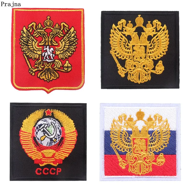 Prajna флаг России Национальный Эмблема патч пилот люди военная полиция полоса