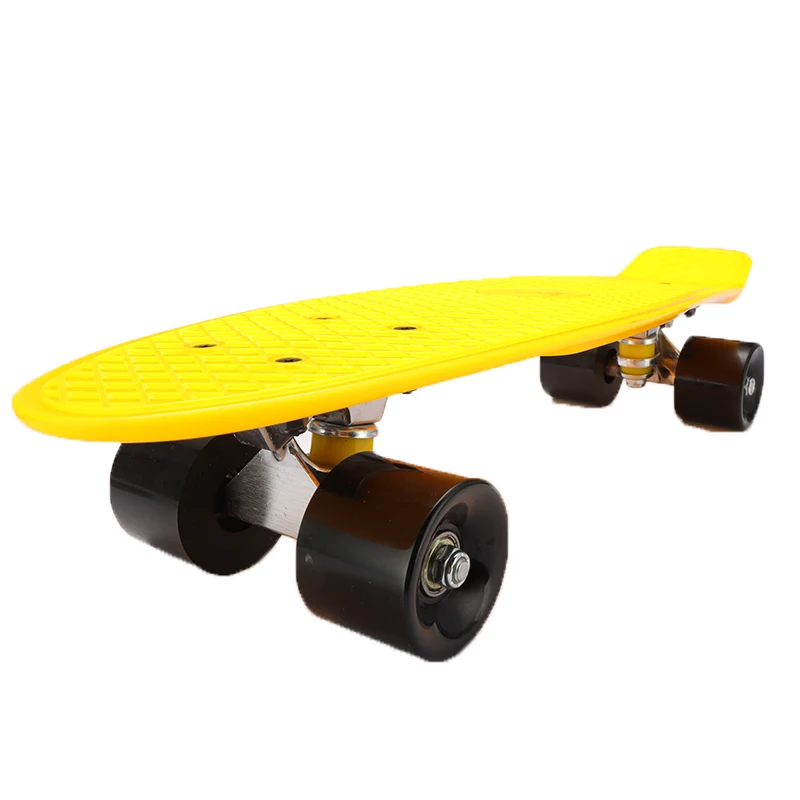22 inch Skate Board Mini Cruiser Skateboard Plastic Longboard 4 Wheels Single Rocker Outdoor Sports For Girl Boy 56x15x10cm
22 inch Skate Board Mini Cruiser Skateboard Plastic Longboard 4 Wheels Single Rocker Outdoor Sports For Girl Boy 56x15x10cm