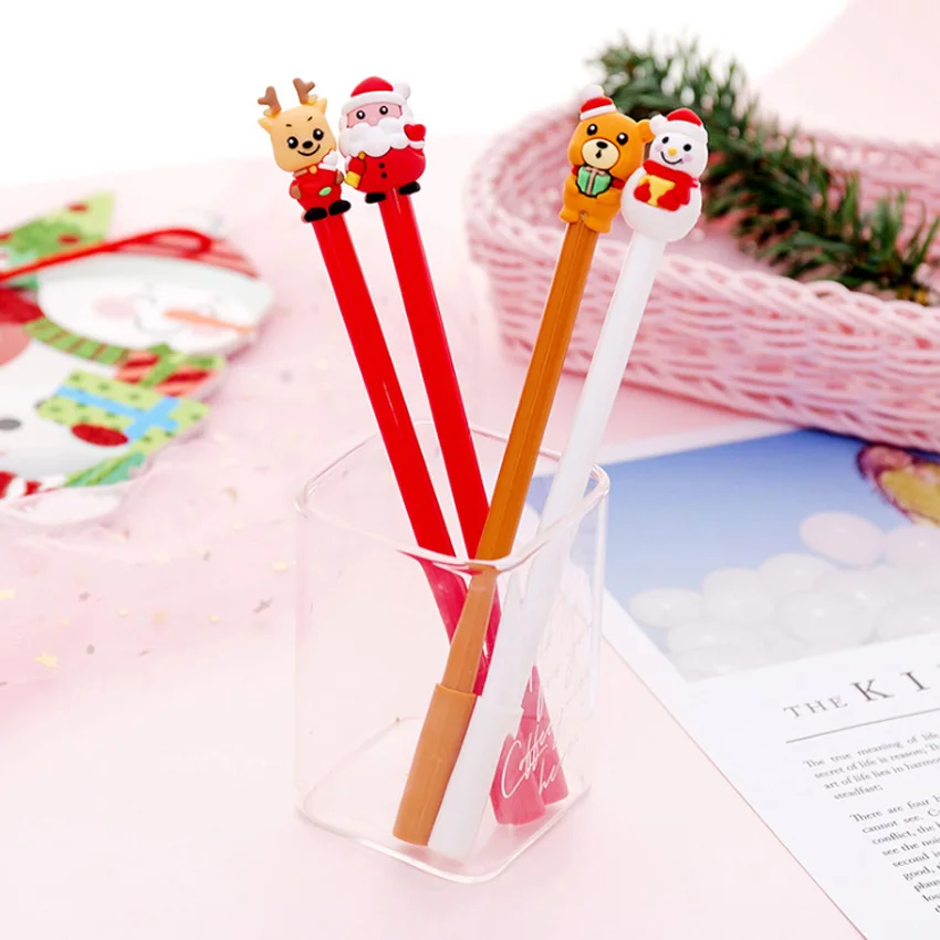 1pcs/pack Creative Santa Claus Series Gel Pen Stationery Cartoon School Office Supplies 
1pcs/pack Creative Santa Claus Series Gel Pen Stationery Cartoon School Office Supplies