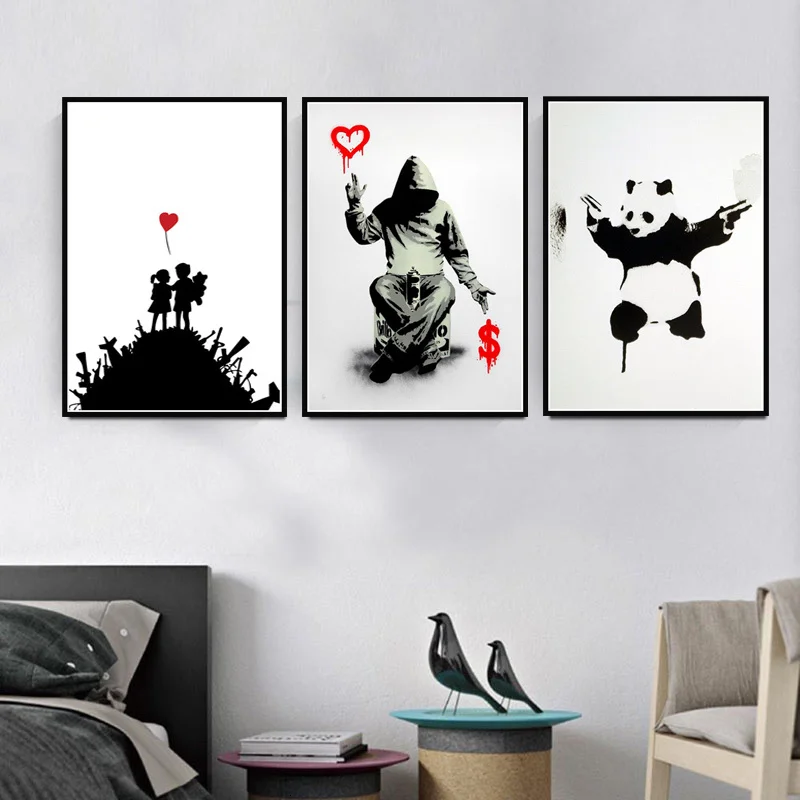 Painting Canvas Oil Hot Graffiti Modern Art Street Banksy Animal Wall Pictures Aesthetic Room Decor Affiche
Painting Canvas Oil Hot Graffiti Modern Art Street Banksy Animal Wall Pictures Aesthetic Room Decor Affiche