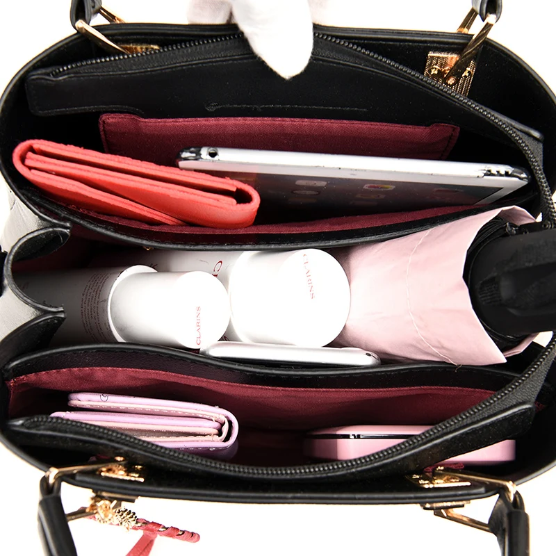 Casual High Quality PU Leather Luxury Handbags Women's Designer Ladies Messenger Bags 2021Fashion Pendant Large Capacity Handbag
Casual High Quality PU Leather Luxury Handbags Women's Designer Ladies Messenger Bags 2021Fashion Pendant Large Capacity Handbag