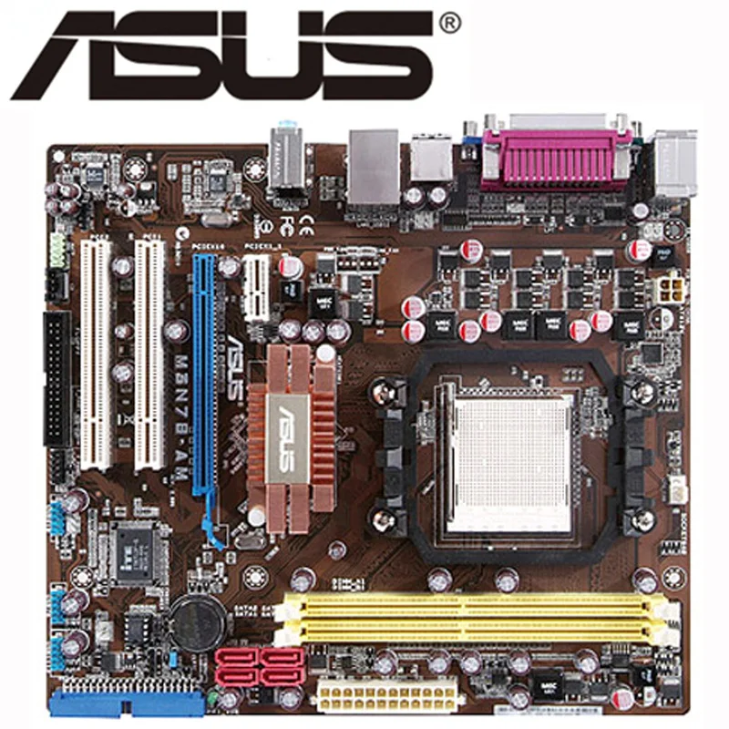 Разъем AM2/AM2 +, материнская плата ASUS M3N78-AM M3N78 AM uATX, системная плата GeForce 8 серии, встроенный графический процессор, десктопная материнская плата...
Разъем AM2/AM2 +, материнская плата ASUS M3N78-AM M3N78 AM uATX, системная плата GeForce 8 серии, встроенный графический процессор, десктопная материнская плата...