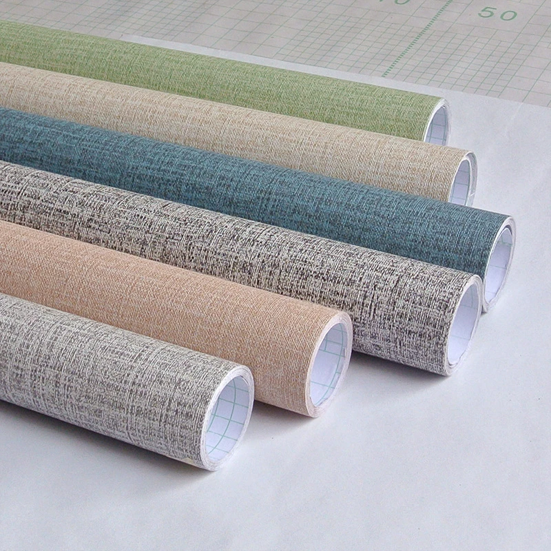 Linen Textured Wallpaper For Living Room Bedroom Self-Adhesive 3D Wall Sickers Home Decoration Fireproof Vinyl Contact Paper
Linen Textured Wallpaper For Living Room Bedroom Self-Adhesive 3D Wall Sickers Home Decoration Fireproof Vinyl Contact Paper