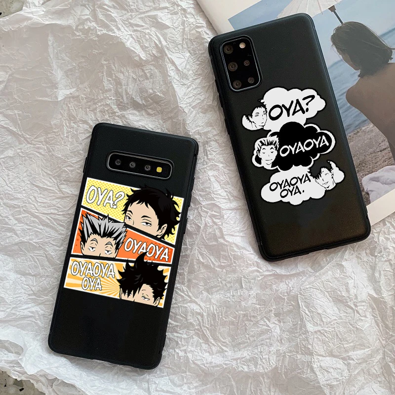 The Cartoon Japan Anime Haikyuu Oya black TPU soft Cases for Samsung S8 S9 PLUS S10PLUS S10Lite S20ULTRA S21PLUS S21ULTRA cover
The Cartoon Japan Anime Haikyuu Oya black TPU soft Cases for Samsung S8 S9 PLUS S10PLUS S10Lite S20ULTRA S21PLUS S21ULTRA cover