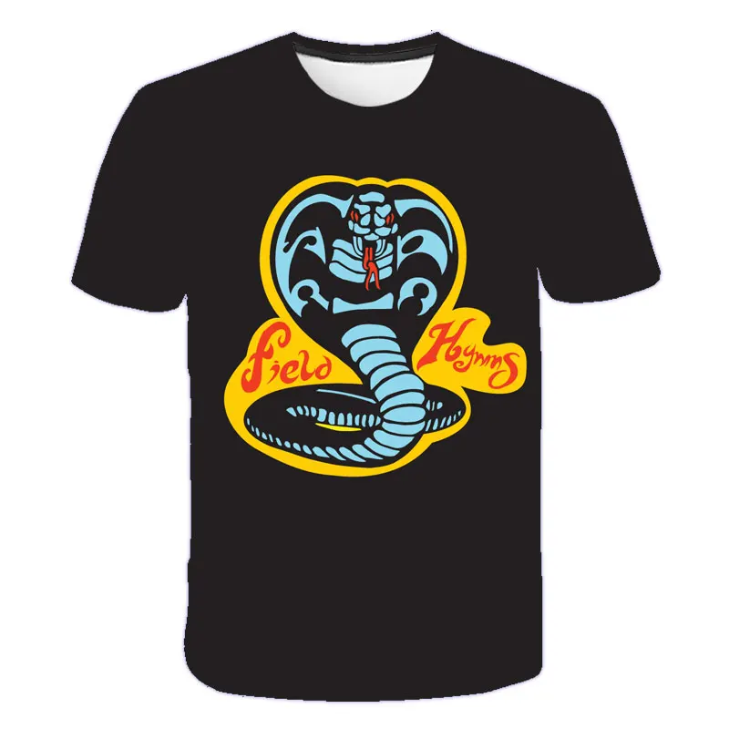 Men's Cobra Kai 3D Printing Popular Comfortable Cobra Kai Fashion Summer T-shirt Short Sleeve T-Shirt Men/Women Casual Tee
Men's Cobra Kai 3D Printing Popular Comfortable Cobra Kai Fashion Summer T-shirt Short Sleeve T-Shirt Men/Women Casual Tee