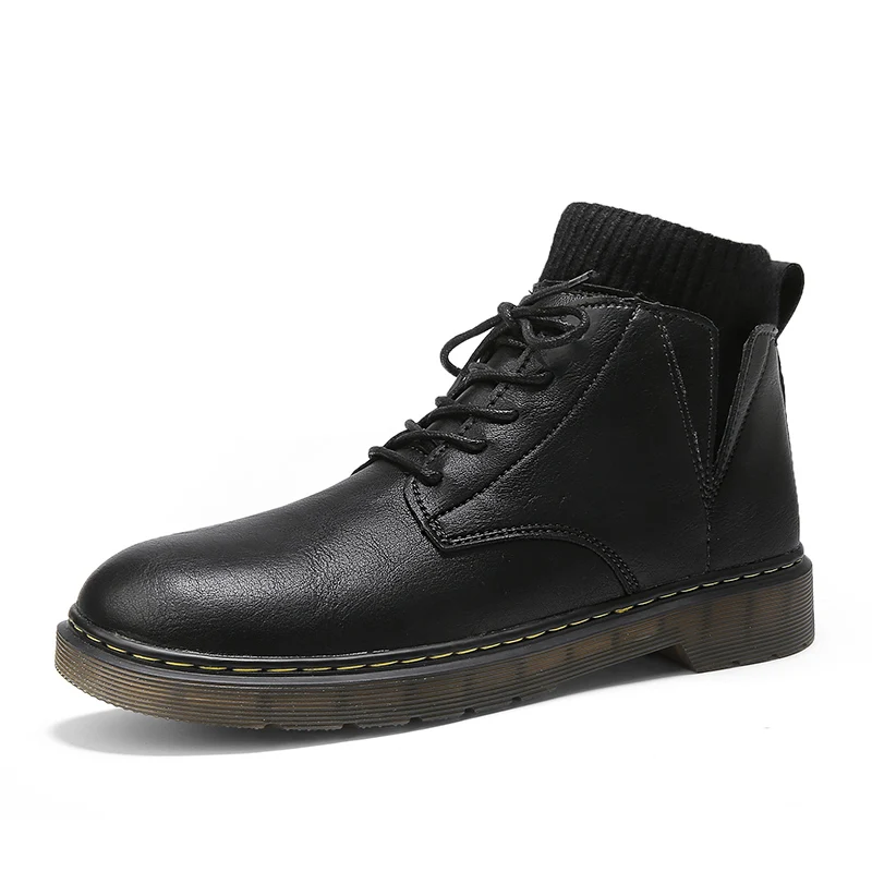Comfortable Autumn Shoes Men Nice Fashion Arrival Leather Top Layer Cowhide Boots Men Stretch Walking Boots Men's Big Size 39-44
Comfortable Autumn Shoes Men Nice Fashion Arrival Leather Top Layer Cowhide Boots Men Stretch Walking Boots Men's Big Size 39-44