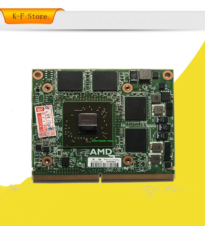 Для HP HD6770M HD6770 HD 6770M DDR5 1GB MXM A VGA Видеокарта 216 0810001 видеокарта полностью
