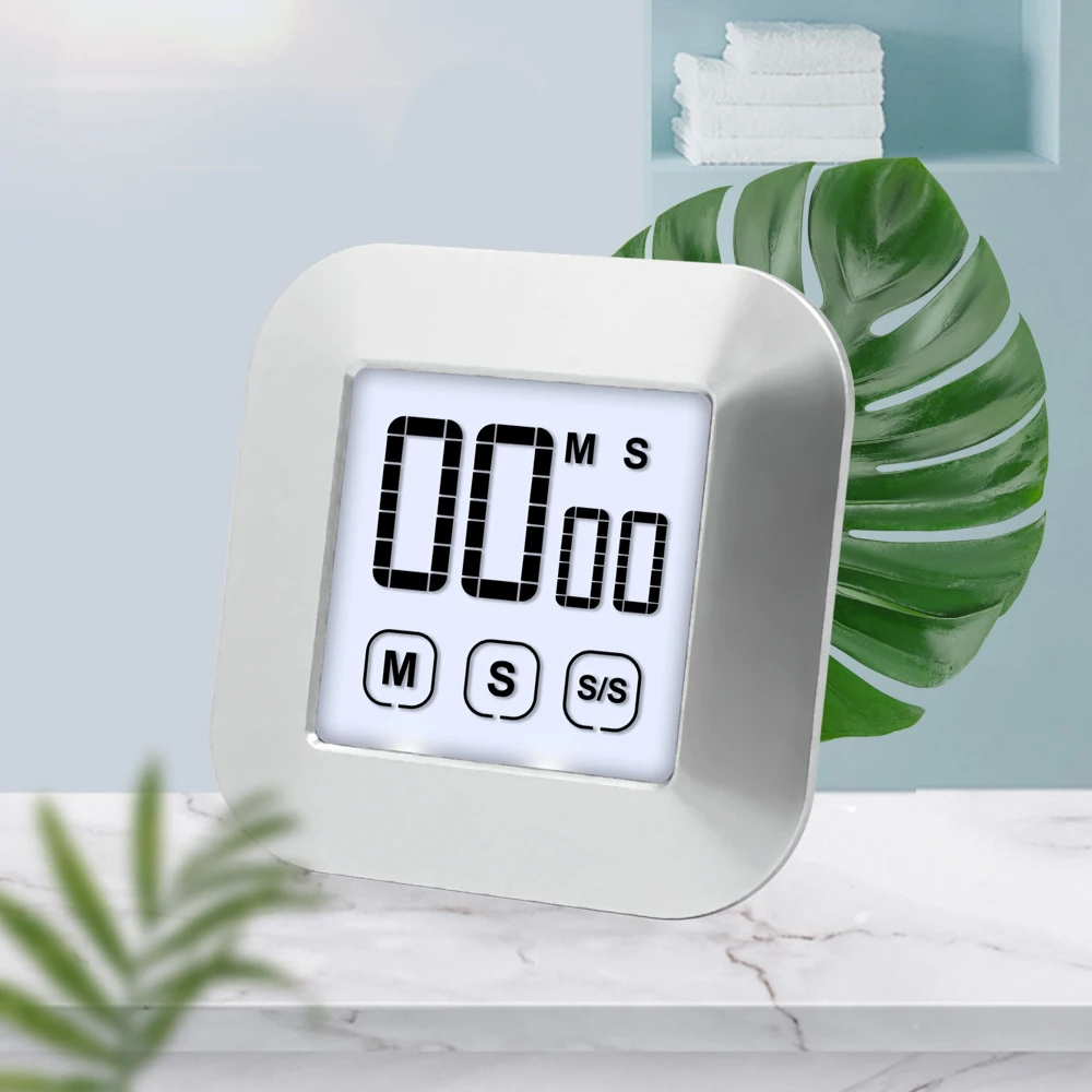 LED Digital Kitchen Timer Touch Screen Digital Cooking Timer With Magnetic Clock For Cooking Shower Study Stopwatch Alarm Clock
LED Digital Kitchen Timer Touch Screen Digital Cooking Timer With Magnetic Clock For Cooking Shower Study Stopwatch Alarm Clock