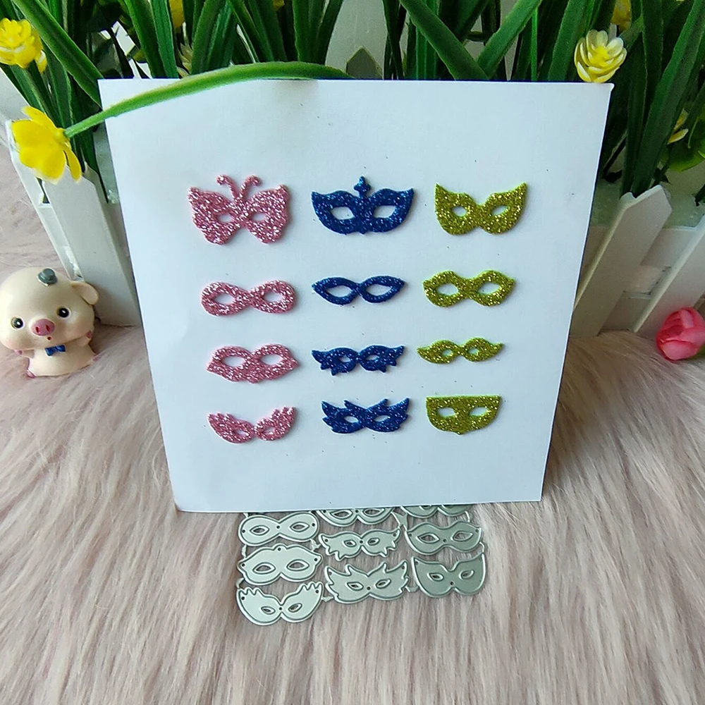 New 12 Pcs glasses metal cutting die mould scrapbook decoration embossed photo album decoration card making DIY handicrafts
New 12 Pcs glasses metal cutting die mould scrapbook decoration embossed photo album decoration card making DIY handicrafts